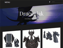 Tablet Screenshot of draconiak.com